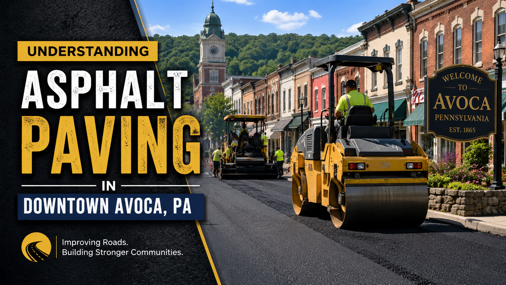 Understanding Asphalt Paving in Downtown Avoca, PA